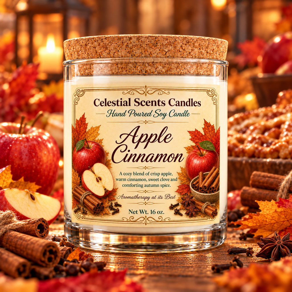 Apple Cinnamon Soy Candle