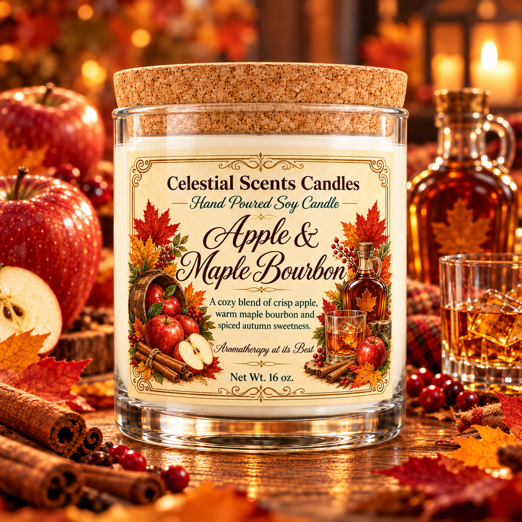 Apple & Maple Bourbon Soy Candle