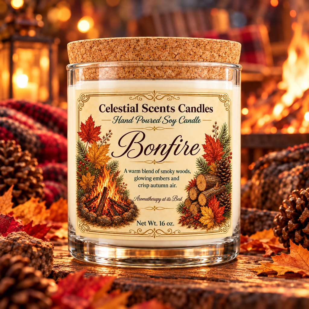Bonfire Soy Candle
