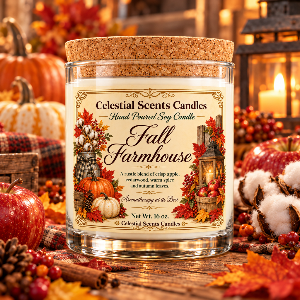 Fall Farmhouse Soy Candle