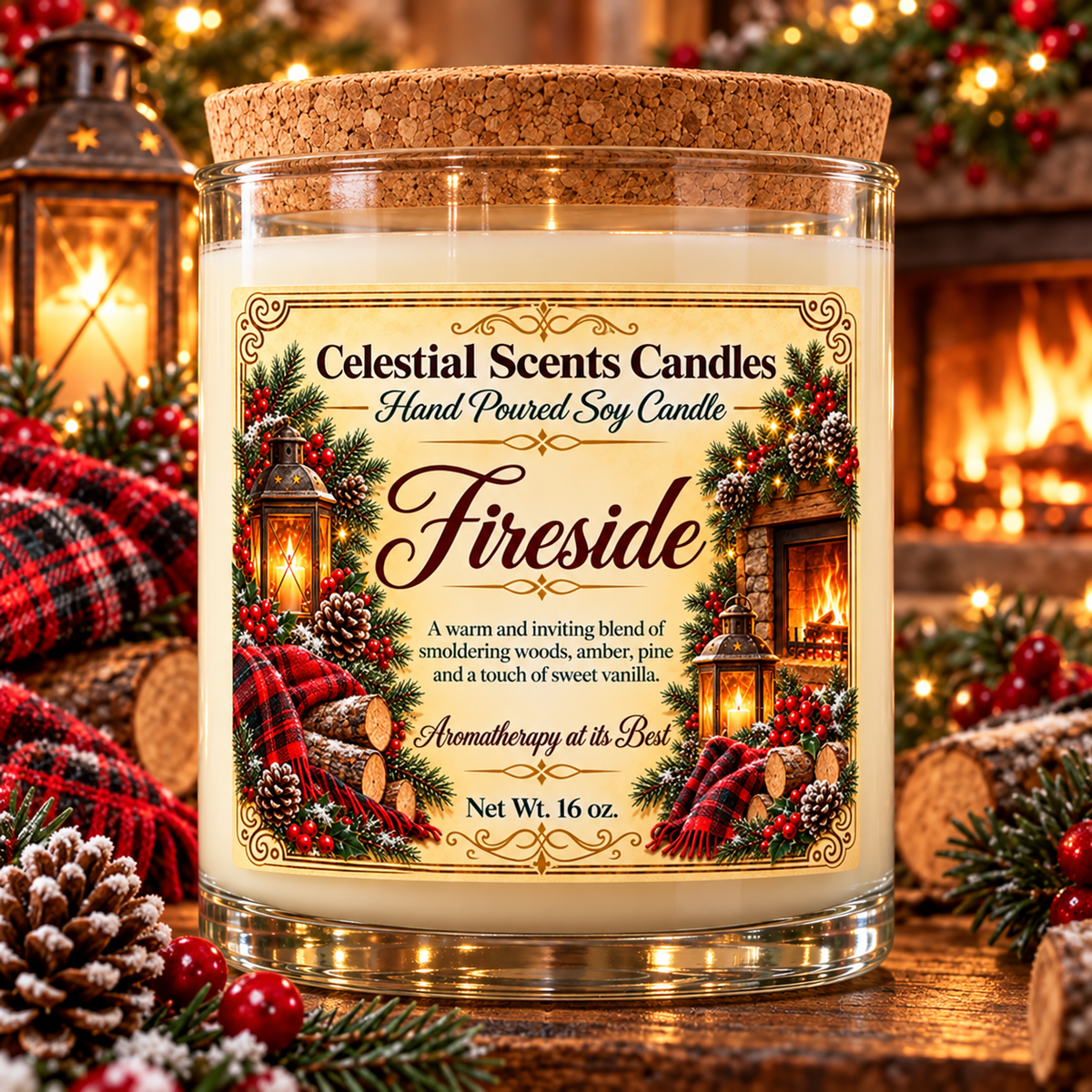 Fireside Soy Candle