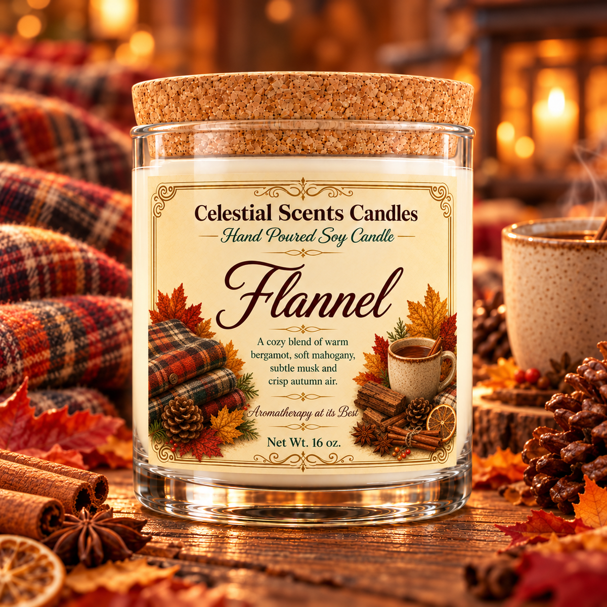 Flannel Soy Candle