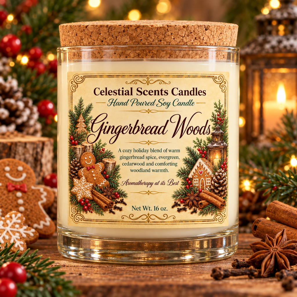 Gingerbread Woods Soy Candle