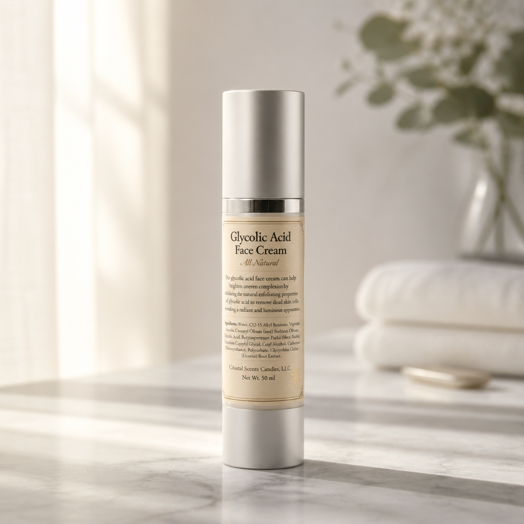 Glycolic Acid Face Cream 50ml bottle by Celestial Scents Candles
