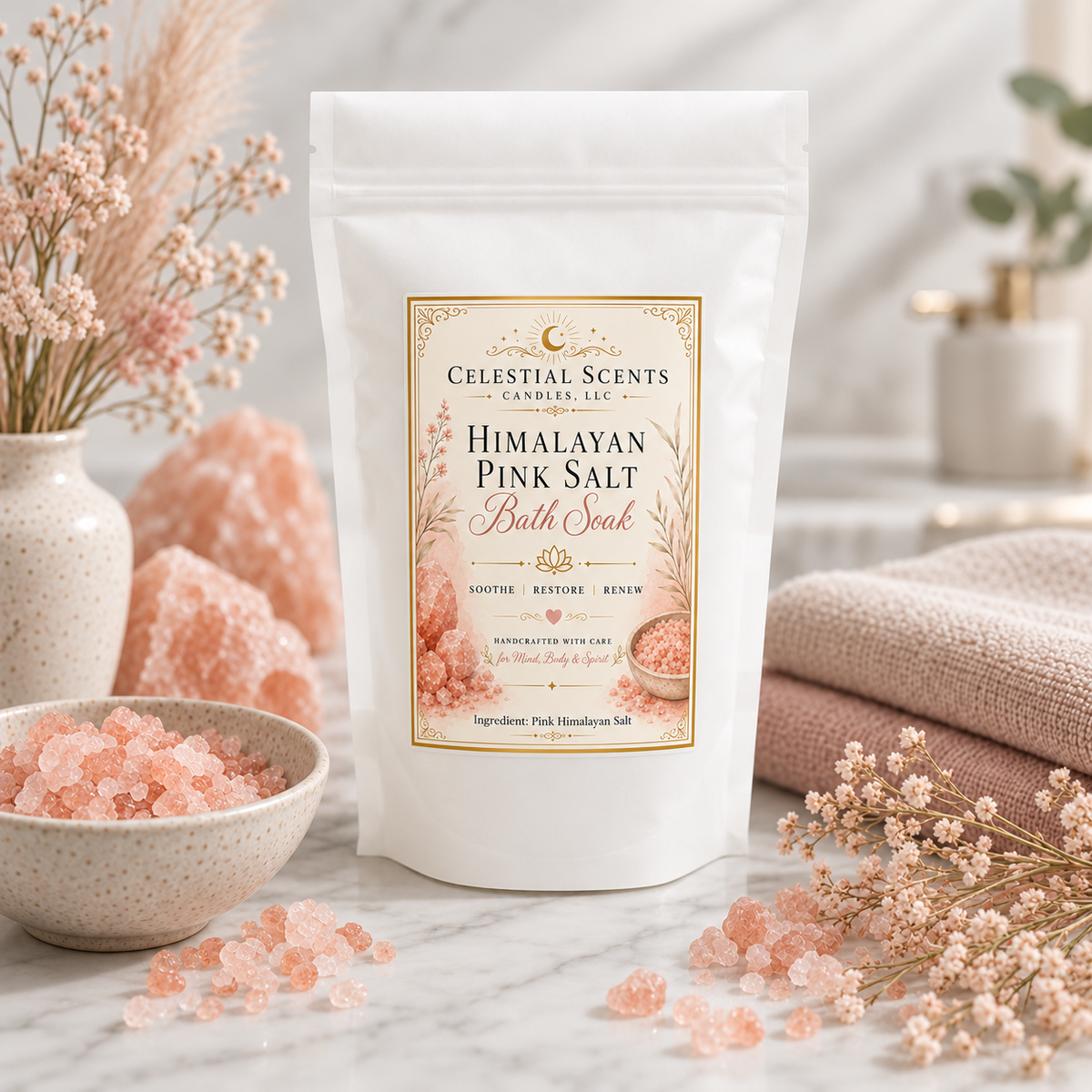Himalayan Pink Salt Bath Soak