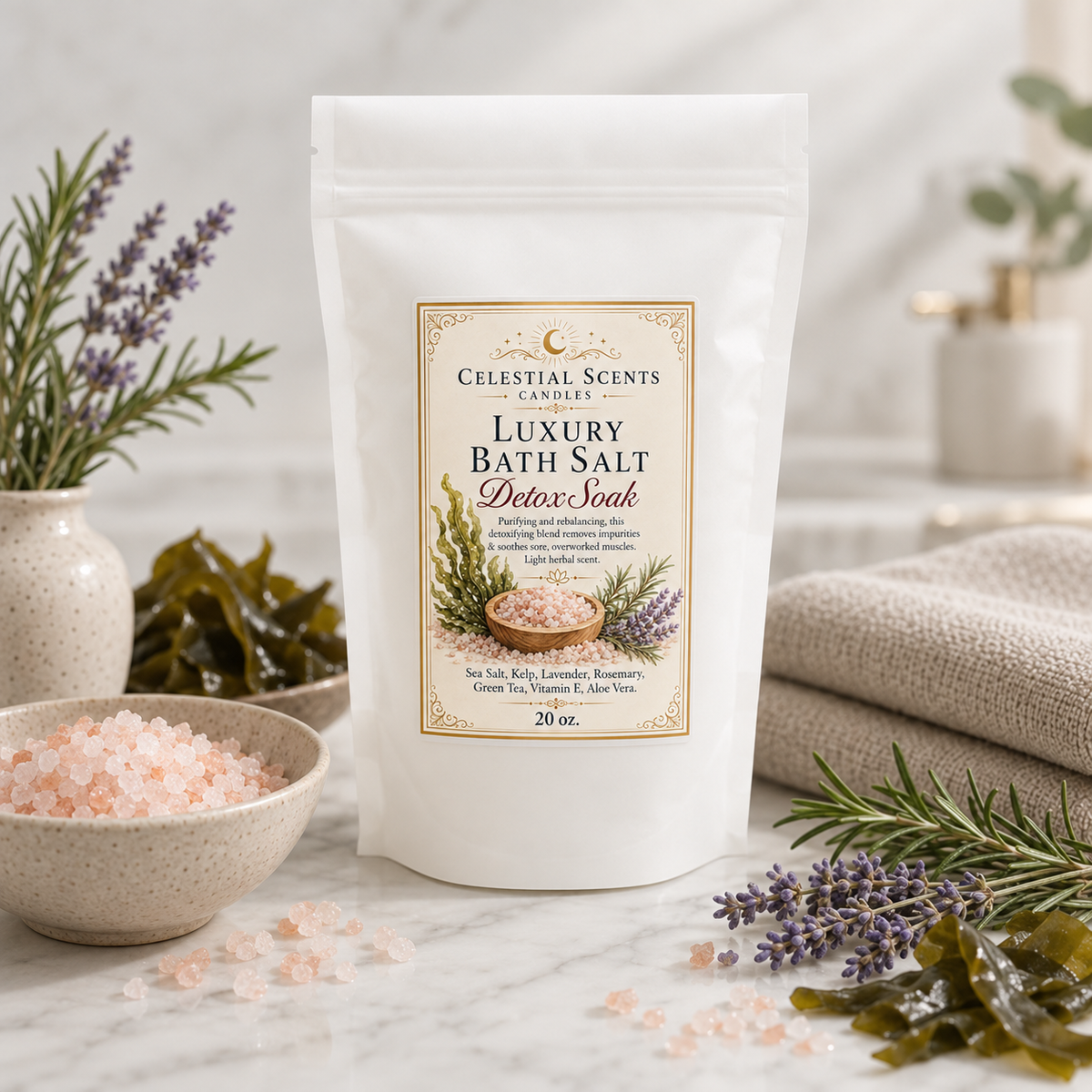 Luxury Bath Salt – Detox Soak