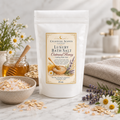 Luxury Bath Salt – Oatmeal Honey