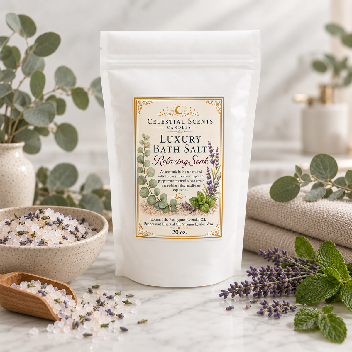 Luxury Bath Salt – Relaxing Soak