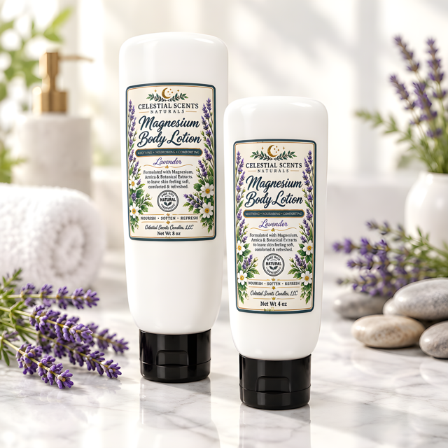 Celestial Magnesium Body Lotion — Lavender