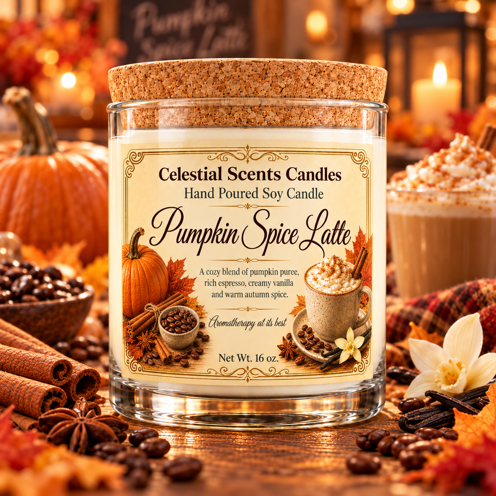 Pumpkin Spice Latte Soy Candle