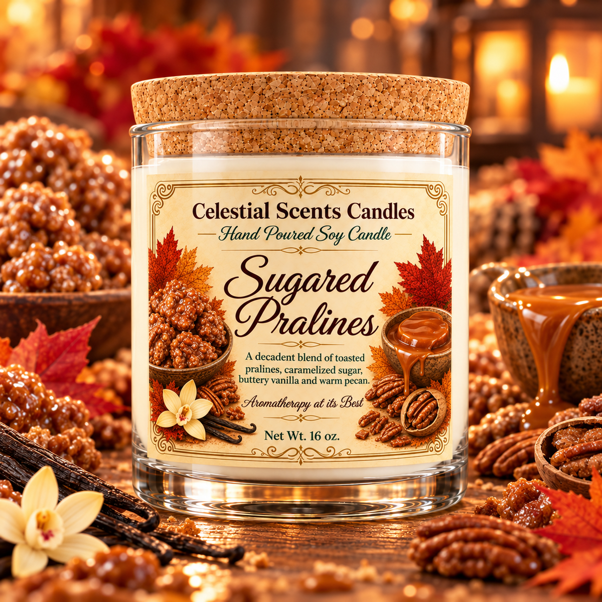 Sugared Pralines Soy Candle