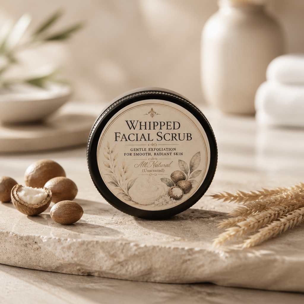 Whipped Facial Scrub 3oz by Celestial Scents Candles