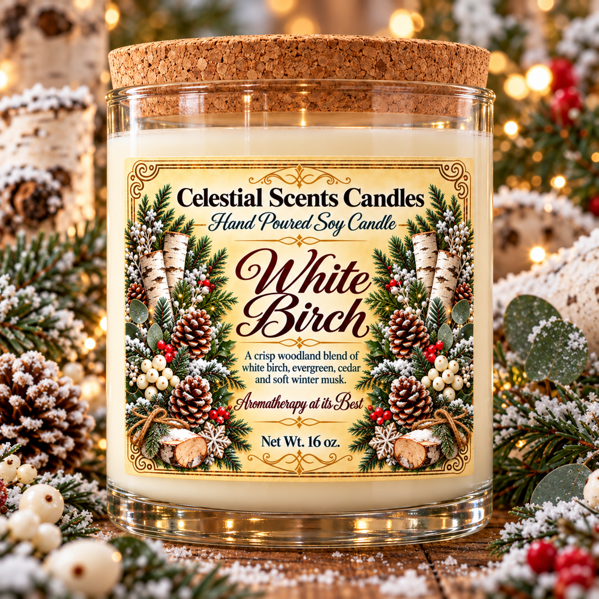 White Birch Soy Candle